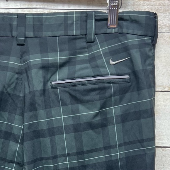 Nike Golf Tour Permormance Pants Mens 35x30‎ Gray Plaid Straight - Picture 6 of 12